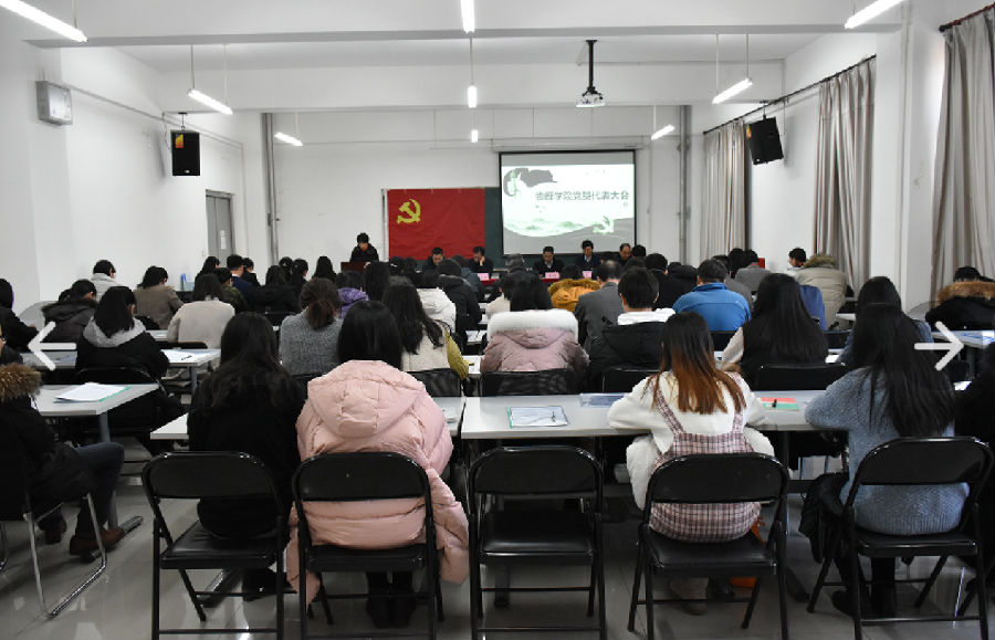 张书敏书记做公司党委工作报告