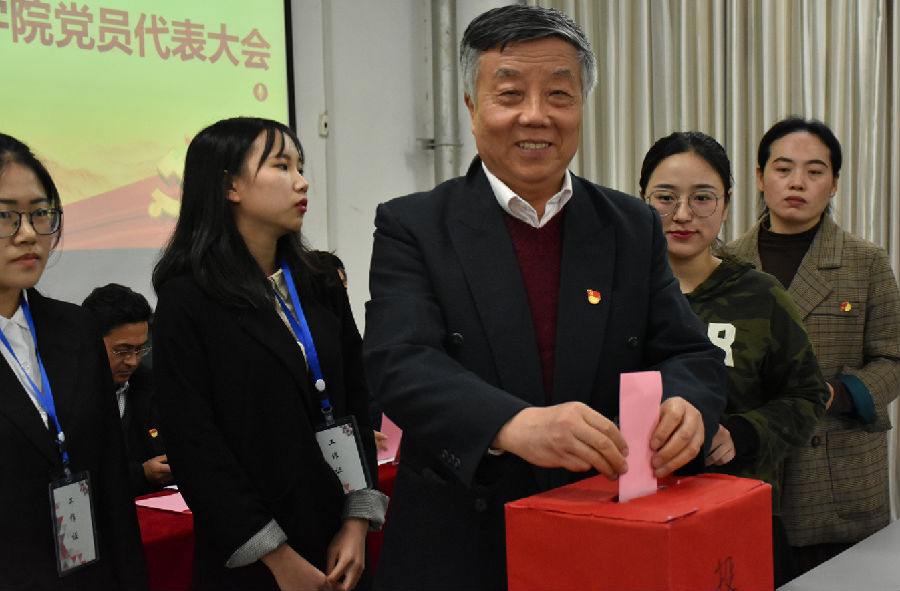党员代表投票